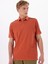 Turuncu Erkek Relaxed Nakışlı Polo T-Shirt M5SM-TST1326 3