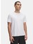 1389802-100 Ua Launch Elıte Beyaz Erkek Fitted T-Shirt 1