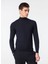 Lacivert Erkek Yarım Balıkçı Slim Fit Kazak WM19.ZMG9.U780 3