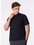 Lacivert Erkek Slim Fit Polo T-Shirt 1090399 3