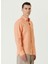 Slim Fit Gömlek Yaka Turuncu Erkek Gömlek 1090733 4