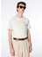 Kırık Beyaz Erkek O Yaka Relaxed Baskılı T-Shirt FS4SM-TST 0517 2