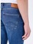 Lacivert Erkek Slim Fit Yıkamalı Denim Pantolon Vegas Slım - 1175 5