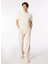 Ekru Erkek Polo Yaka Regular Fit Polo T-Shirt FC4SM-TST 0250 3