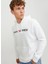 Beyaz Erkek Kapüşon Regular Fit Sweatshirt Jjecorp Old Logo Sweat Hood Noos 2