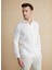 Beyaz Erkek Italyan Slim Fit Gömlek BBSS25MSH014 1