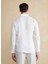 Beyaz Erkek Italyan Slim Fit Gömlek BBSS25MSH014 5