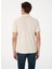 Bej Erkek Slim Fit Jakarlı Polo T-Shirt Delıne 5