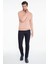 Lacivert Slim Fit Düz Pamuklu 5 Cep Kot Pantolon 6