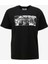 Bisiklet Yaka Siyah Erkek T-Shirt 75GAHE01CJ00E899 1
