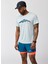 211502492 Distance Short Sleeve 3.0 Gri Yuvarlak Yaka Normal Kalıp Baskılı T-Shirt 3