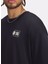 Siyah Erkek Loose Fit Baskılı T-Shirt 1390191-001 Ua M Hwt Hoops Courtsid 3