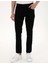 Siyah Straight Fit Jean Pantolon 2