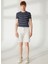 Normal Bel Slim Fit Taş Erkek Bermuda Şort Fmellısstone 2