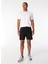 Siyah Erkek Slim Fit Şort UMP24008BE 2