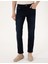 Koyu Lacivert Slim Fit Jean Pantolon 2