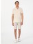 Bej Erkek Slim Fit Şort Rıco 3