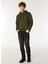 Haki Erkek Bisiklet Relaxed Baskılı Sweatshirt M4WM-SWT-1801 3