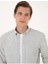 Yeşil Slim Fit Uzun Kollu Gömlek 2