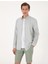 Yeşil Slim Fit Uzun Kollu Gömlek 3