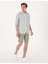 Yeşil Slim Fit Uzun Kollu Gömlek 4