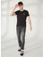 Bisiklet Yaka Siyah Erkek T-Shirt FM23S16TGBLACK 3