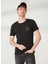 Bisiklet Yaka Siyah Erkek T-Shirt FM23S16TGBLACK 4