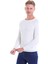Ekru Regular Fit Bisiklet Yaka Triko Yün Kazak 3