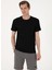 Siyah Erkek Slim Fit T-Shirt Mıranda 1