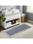 Yazısız Model Mutfak Paspası Sihirli Su Emici Banyo Paspası Kaymaz Tabanlı 156X38 cm M-61 2