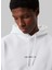 Kapüşon Yaka Beyaz Erkek Sweatshırt J30J325639YAF Grıd Monogram Hoodıe 4