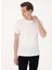 Ekru Erkek Slim Fit T-Shirt Mıranda 1