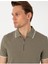 Haki Slim Fit Polo Yaka Tişört 2
