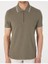 Haki Slim Fit Polo Yaka Tişört 6