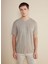 Bisiklet Yaka Kahve Erkek T-Shirt BBSS24MTS008 2