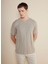 Bisiklet Yaka Kahve Erkek T-Shirt BBSS24MTS008 3