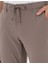 Bej Slim Fit Esnek Jogger Kanvas Pantolon 5