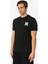 Bisiklet Yaka Siyah Erkek T-Shirt UMP24057TS 3
