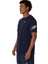 2011D239-400 Asıcs Icon Ss Top Lacivert Yuvarlak Yaka Normal Kalıp Erkek T-Shirt 2
