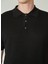 Polo Yaka Siyah Erkek T-Shirt Mr Compaorta 4