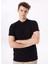 Siyah Erkek Regular Fit T-Shirt FC4SM-TST 0764 3