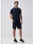 Lacivert Erkek Slim Fit T-Shirt 1093860 3