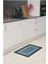 Kare Yazısız Model Sihirli Su Emici Banyo Paspası Kaymaz Tabanlı Abdest Paspası 38X58 cm M-60 4
