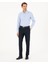 Açık Mavi Slim Fit Uzun Kollu Gömlek 4