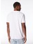 Bisiklet Yaka Beyaz Erkek T-Shirt 755020542221 5