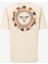 Bisiklet Yaka Ekru Erkek T-Shirt W241299104 Loose Fit T-Shirt 2