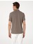 Koyu Vizon Slim Fit Polo Yaka Tişört 5
