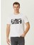 Bisiklet Yaka Beyaz Erkek T-Shirt 1090798 1