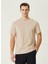 Bej Erkek Comfort Fit T-Shirt 1083747 1