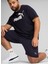 68259816 Ess Shorts 10 New Navy Siyah Lastikli Bel Regular Fit Erkek Şort 3